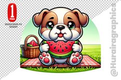 Cute Dog Clipart - PNG File Product Image 1