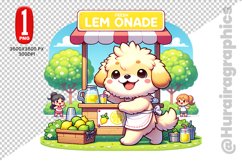 Cute Dog Clipart - PNG File Product Image 1