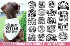 Dog Bandana SVG Bundle - Dog Bandana SVG Design Product Image 1