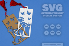 Beagle - Dog&#039;s Bookmark SVG Product Image 2