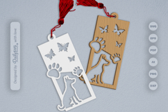 Doberman - Dog&#039;s Bookmark SVG Product Image 1