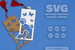 Dachshund - Dog&#039;s Bookmark SVG Product Image 1