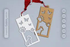 French Bulldog - Dog's Bookmark SVG Product Image 1