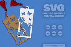 French Bulldog - Dog&#039;s Bookmark SVG Product Image 2