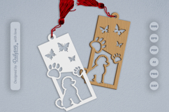 Poodle - Dog&#039;s Bookmark SVG Product Image 2