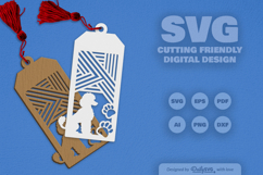 Poodle - Dog&#039;s Bookmark SVG Product Image 2
