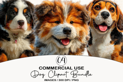 Dog Breeds ClipArt Sublimation PNG Product Image 1