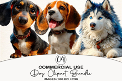 Dog Animal Clipart Sublimation PNG Product Image 1