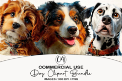 Dog Animal Clipart Sublimation PNG Product Image 1