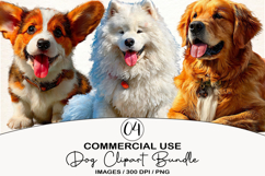 Dog Animal Clipart Sublimation PNG Product Image 1