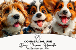 Dog Animal Clipart Sublimation PNG Product Image 1