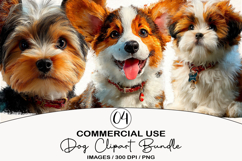 Dog Animal Clipart Sublimation PNG Product Image 1