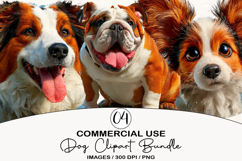 Dog Animal Clipart Sublimation PNG Product Image 1