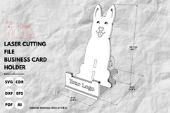 Dog | business card holder | svg | laser cut | glowforge Product Image 3