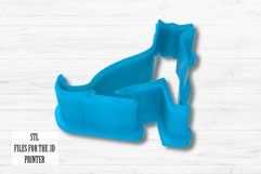 Dog clay cutter STL image 2