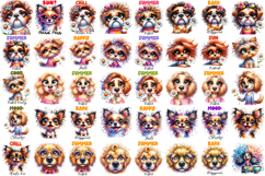 Cute Sarcastic dog sublimation clipart. T-shirt bundle Product Image 2