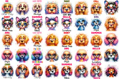 Cute Sarcastic dog sublimation clipart. T-shirt Product Image 4