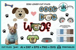 Dog Clipart SVG, Dog Lover Scrapbook Page, Dog Elements SVG Product Image 1