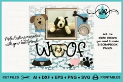 Dog Clipart SVG, Dog Lover Scrapbook Page, Dog Elements SVG Product Image 7