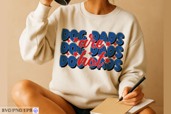 Dog Dads Are Hot Dog Funny Quote SVG PNG T-shirt Design Product Image 3