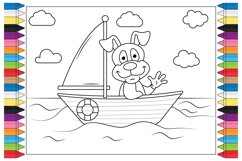 coloring animal cartoon for kids Product Image 1