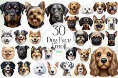 Dog Face Emoji Sublimation Bundle Product Image 1