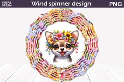 Dog Wind Spinner Bundle | Funny Dog Wind Spinner Sublimation Product Image 5