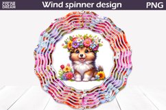 Dog Wind Spinner | Collie Wind Spinner Product Image 1