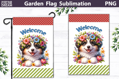 Australian Shepherd Garden Flag | Dog Garden Flag Product Image 1