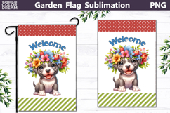 Pit Bull Garden Flag | Dog Garden Flag Product Image 1