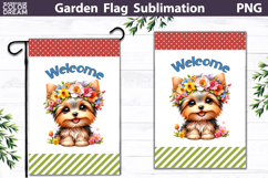 Yorkshire Terrier Garden Flag | Dog Garden Flag Product Image 1