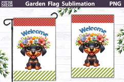 Doberman Garden Flag | Dog Garden Flag Product Image 1