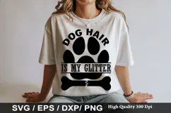 Dog Bandana SVG Design -Dogs are my favorite people Product Image 4