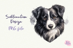 3 Dog in a Heart Shape Sublimation Design PNG Product Image 4
