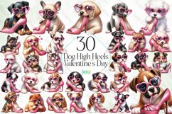 Dog High Heels Sublimation Bundle Product Image 1