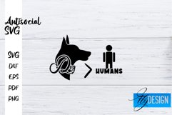 Antisocial Quotes SVG | Sarcastic Quotes|Funny Quotes Design Product Image 1