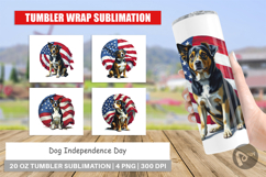 Tumbler Dog 4th of July Product Image 1