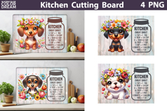 Dog Cutting Board | Kitchen Conversions Board Product Image 1