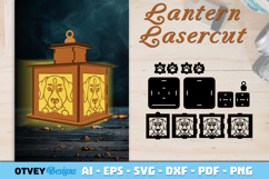 Dog Lantern Lamps LaserCut Product Image 1