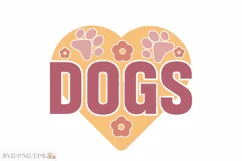 Dog SVG PNG T-shirt Design. Dog SVG Product Image 1
