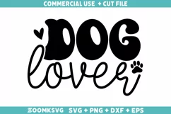 Dog lady SVG | Dog SVG | Dog Lover Quotes SVG Product Image 1