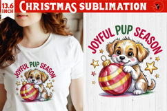 Christmas Dogs sublimation | Christmas Dog lover clipart Product Image 1
