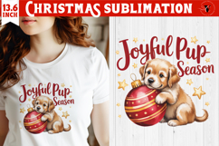 Christmas Dogs sublimation | Christmas Dog lover clipart Product Image 1