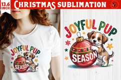 Christmas Dogs sublimation | Christmas Dog lover clipart Product Image 1