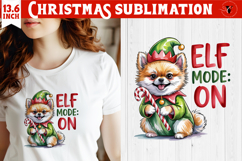 Christmas Dogs sublimation | Christmas Dog lover clipart Product Image 1