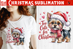 Christmas Dogs sublimation | Christmas Dog lover clipart Product Image 1