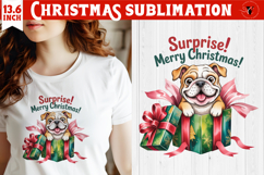 Christmas Dogs sublimation | Christmas Dog lover clipart Product Image 1