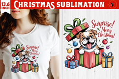 Christmas Dogs sublimation | Christmas Dog lover clipart Product Image 1