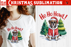 Christmas Dogs sublimation | Christmas Dog lover clipart Product Image 1