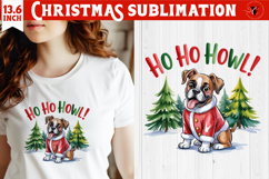Christmas Dogs sublimation | Christmas Dog lover clipart Product Image 1